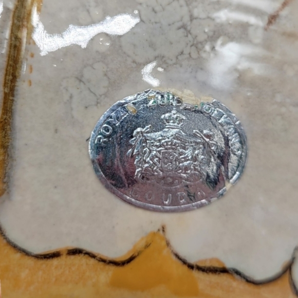 Vintage Royal Gouda Botanical Vase/ Pitcher - Picture 10 of 10